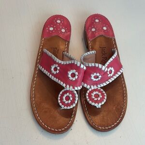 Jack rogers pink sandals